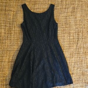 Speechless Black Lace Mini Dress